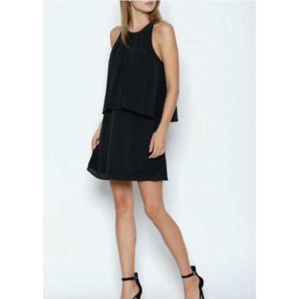 Joie Black  silk dress